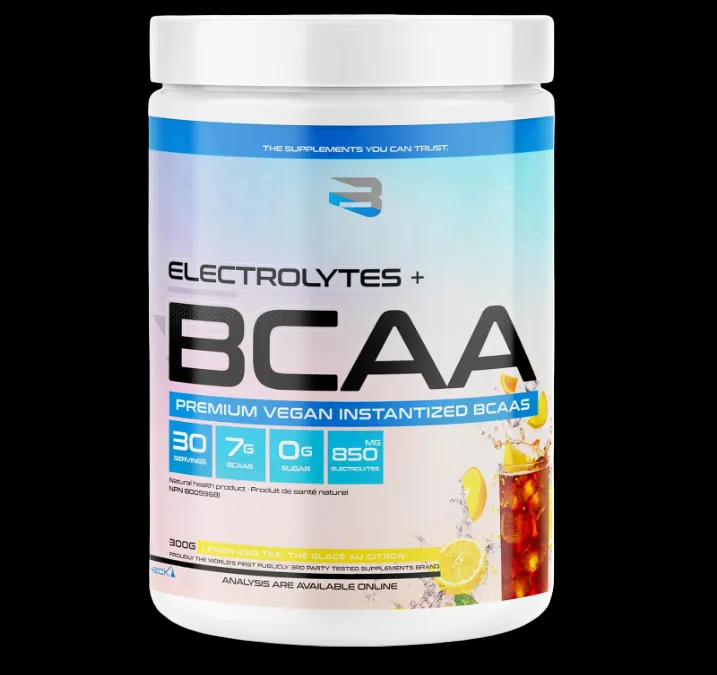 BELIEVE SUPPLEMENTS ELECTROLYTES + BCAA